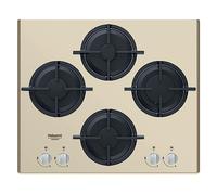 Hotpoint Ariston HAGD 61S/CH Linea Estetica Diamond ·Colorazione Champagne piano cottura da 60 cm Disponibilita' immediata