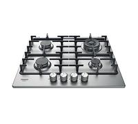 Hotpoint Piano cottura PPH 60G D/IX 60 cm 4 fuochi Acciaio inox Comandi frontali