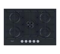 Piano cottura a gas Hotpoint: 5 fuochi, - HAGS 72F/BK