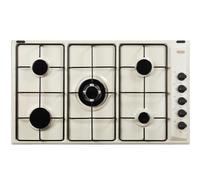 PIANO COTTURA A GAS INCASSO 86 CM 5 FUOCHI SABBIA / AVENA DE LONGHI BL59DD