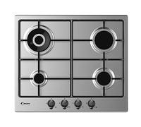 Candy Classic CHW6BR4WTX Acciaio inox Da incasso 60 cm Gas 4 Fornello(i)