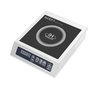 Piano cottura a induzione, 3500 W, piano cottura a induzione singola, 10 livelli di temperatura regolabili, timer 24 ore, portata 75 kg, per pentole con diametro da 12 a 30 cm