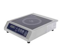Piano cottura a induzione, 3500 W, trasmissione a temperatura 10, trasmissione a 11, regolazione del tempo di riscaldamento 24H, 400-3500 W, doppio tubo di corrente, portata 75 kg