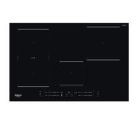 Hotpoint Ariston HS 3377C BF Piano Cottura Induzione 4 Fuochi 77 cm Vetroceramica colore Nero