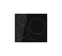 CATA Piastra induzione IB 6303 E2 BK 3 Aree Cottura Controllo Tactil 9 Livelli Potenza Regolabile Blocco Sicurezza Timer Colore Nero