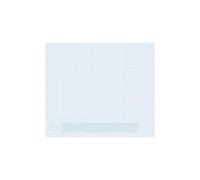 WHIRLPOOL Piano Cottura a Induzione, 60 cm, 3 Zone Cottura, Vetroceramica Bianco - WLB4560NE/W