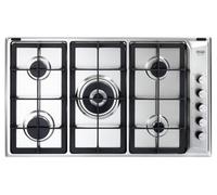 De’Longhi IL 59 PRO ND piano cottura Acciaio inox Da incasso 86 cm Gas 5 Fornello(i)
