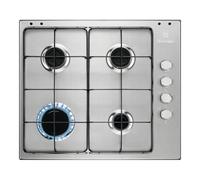 Electrolux EGS6404SX Acciaio inox Da incasso 60 cm Gas 4 Fornello(i)