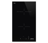 Smeg Universal SE232TD1 piano cottura Nero Da incasso 30 cm Ceramica 2 Fornello(i)