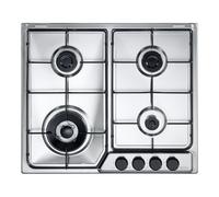 De’Longhi FFA 46 ASDV piano cottura Acciaio inox Da incasso 60 cm Gas 4 Fornello(i)