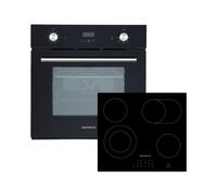 Piano Cottura Forno di Vetroceramica Herdset Montaggio Aria Calda Touch Rispetto [EEK: A]