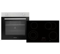 Piano Cottura Forno di Vetroceramica Herdset Montaggio Set Autark [EEK: A]
