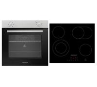 Piano Cottura Forno di Vetroceramica Herdset Montaggio Set Autark senza Telaio [EEK: A]