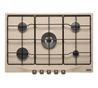 FRANKE Piano Cottura 5 Fuochi a Gas, Serie Country 750 FCH 755 4G TC C, 75 cm, Avena - 106.0696.853
