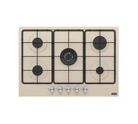 FRANKE Piano Cottura a Gas, Serie Smart 750 FHSM 755 4G DC OA E, 75 cm, 5 Fuochi, Avena - 106.0554.392