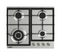 Piano Cottura gas 4 fuochi 60 cm acciaio inox Samet Sansone60
