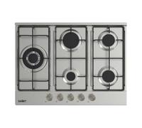 Piano Cottura gas 5 fuochi 70 cm acciaio inox Samet Ercole2