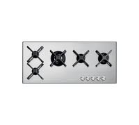 Piano Cottura Gas Barazza 100 cm Select Plus 1PSP105 Acciaio