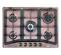 Piano cottura gas De Longhi COUNTRY Rof 57 Pro Rame