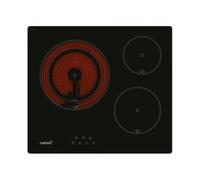 CATA TD 6003 BK Nero Da incasso 59 cm Ceramica 3 Fornello(i)