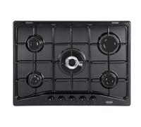 De’Longhi YNF 57 ASV piano cottura Nero Da incasso 68 cm Gas 5 Fornello(i)