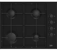 PIANO COTTURA INCASSO BEKO HIGG64123SB 4 fuochi 60 cm Nero