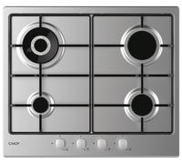 Candy Idea CHW6BR4WX Acciaio inox Da incasso 60 cm Gas 4 Fornello(i)
