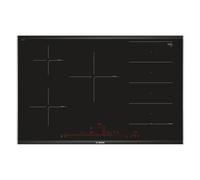 Bosch Serie 8 PXV875DC1E piano cottura Nero Da incasso 80 cm Piano cottura a induzione 5 Fornello(i)