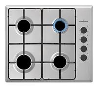 Piano Cottura SSPC604XL a Gas 4 Fuochi Gas 60 cm Colore Inox