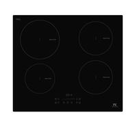 Piano Cottura MASTER KITCHEN induzione 4 Fuochi 60 cm nero MKHI 64 E BK