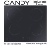 Candy Idea KRCDJ642 Nero Da incasso 59 cm Piano cottura a induzione 4 Fornello(i)