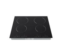 Piano cottura,Piano cottura elettrico in ceramica,Nessuna radiazione elettromagnetica,4 aree di cottura indipendenti,Timer da 0 a 120 minuti,9 livelli di potenza regolabili