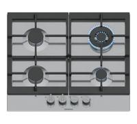 Piano cottura Siemens EC6A5HI90 a gas 60 cm 4 fuochi inox nero