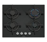 Piano cottura Siemens iQ500 EP6A6PI10 vetro temperato nero 59 cm gas integrato