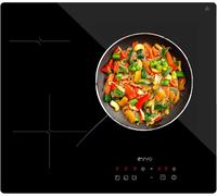 Piano Cottura Vitroceramica EVVO 3 Fuochi 5700W Touch Control Nero