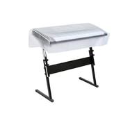 Piano Cover Cloth - PE, Electronic Piano Cover Waterproof Foldable | Transparent Dustproof Shield, Keyboard Dirt Proof Protector for home practice, school classrooms, music lessons, studio