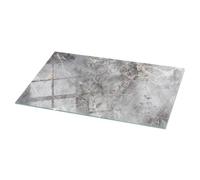 Piano da Tavolini 140x70 cm in Vetro XXL dalla Cucina, Sala da Pranzo o dal Soggiorno Vetro Temperato Decorazione Tavolini da caffè Piano d'appoggio - Motivo Marmo Naturale