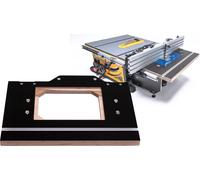 piano del banco fresa Sauter per DeWalt DWE7492 small blue