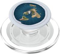 Piano del firmamento della cupola dell'Antartide della terra piatta PopSockets PopGrip per MagSafe