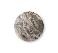 Piano Del Tavolo Audo Androgyne Per Tavolino Laterale Ø65 Grigio Galaxy