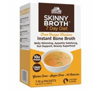 Piano di 7 giorni, brodo osseo istantaneo, brodo di pollo, proteine in polvere di brodo osseo, supporta la gestione del peso, promuove una migliore digestione, salute delle ossa e delle articolazioni