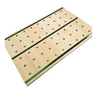 Piano di lavoro da falegname 915 x 610 mm con fori da 20 mm e guide a T, compensato. per il laboratorio, accessori per la lavorazione del legno, elementi di montaggio | Woodfan