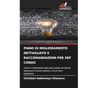 PIANO DI MIGLIORAMENTO DETTAGLIATO E RACCOMANDAZIONI PER SEP CONGO: Volume 6. Ottimizzazione della catena logistica del deposito dell'aeroporto di goma: Dedicato a mio zio Fiston SEKIMONYO