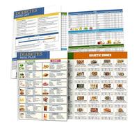 Piano Di Pasti Diabetici Stampabile, Lista Di Cibi Diabetici,Opuscolo Diabetico Di Pianificazione Alimentare Laminata - Lista Nutrizionale Alimentari Alimentari, Guida Dietetica Sana Per La Parete Del
