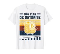 Piano Di Pensione Bitcoin Crypto Valuta Umorismo Criptone Maglietta