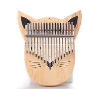 Piano di pollice carino Kalimba 17 Keys Cats Dogs Doggy Shape Thumb Piano portatile Strumento musicale per pianoforte africano africano per bambini e adulti principi B
