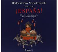 piano duet. Classical - General. Chabrier,E. Rimsky-Korsakov,N. Ravel,M. De Falla,M. Infante,M. Hector Moreno e Norberto Capelli - Espana