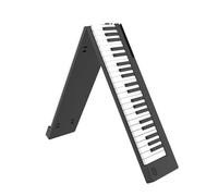 Piano Elettrico Pieghevole Multifunzionale A 88 Tasti Con Doppi Altoparlanti E Tastiera Elettronica Portatile Per Studenti Pianoforte Elettronico per Principianti