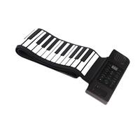 Piano Elettronico Portatile A 88 Tasti Arrotolato A Mano Con 128 Toni, 128 Ritmi E 45 Brani Demo Pianoforte Elettronico per Principianti
