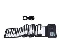 Piano Elettronico Portatile Pieghevole 88 Chiave Rolls Up Piano Silicone Tastiera Piano Portatile Piano Per Amanti Della Musica Multifunzione Multifunzione Strumento Per Pianoforte Portatile Portatile